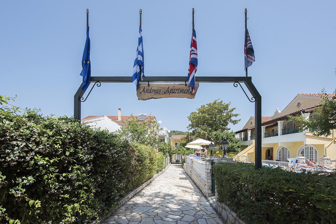 Andreas Pool Complex Lejlighed Kassiopi Eksteriør billede