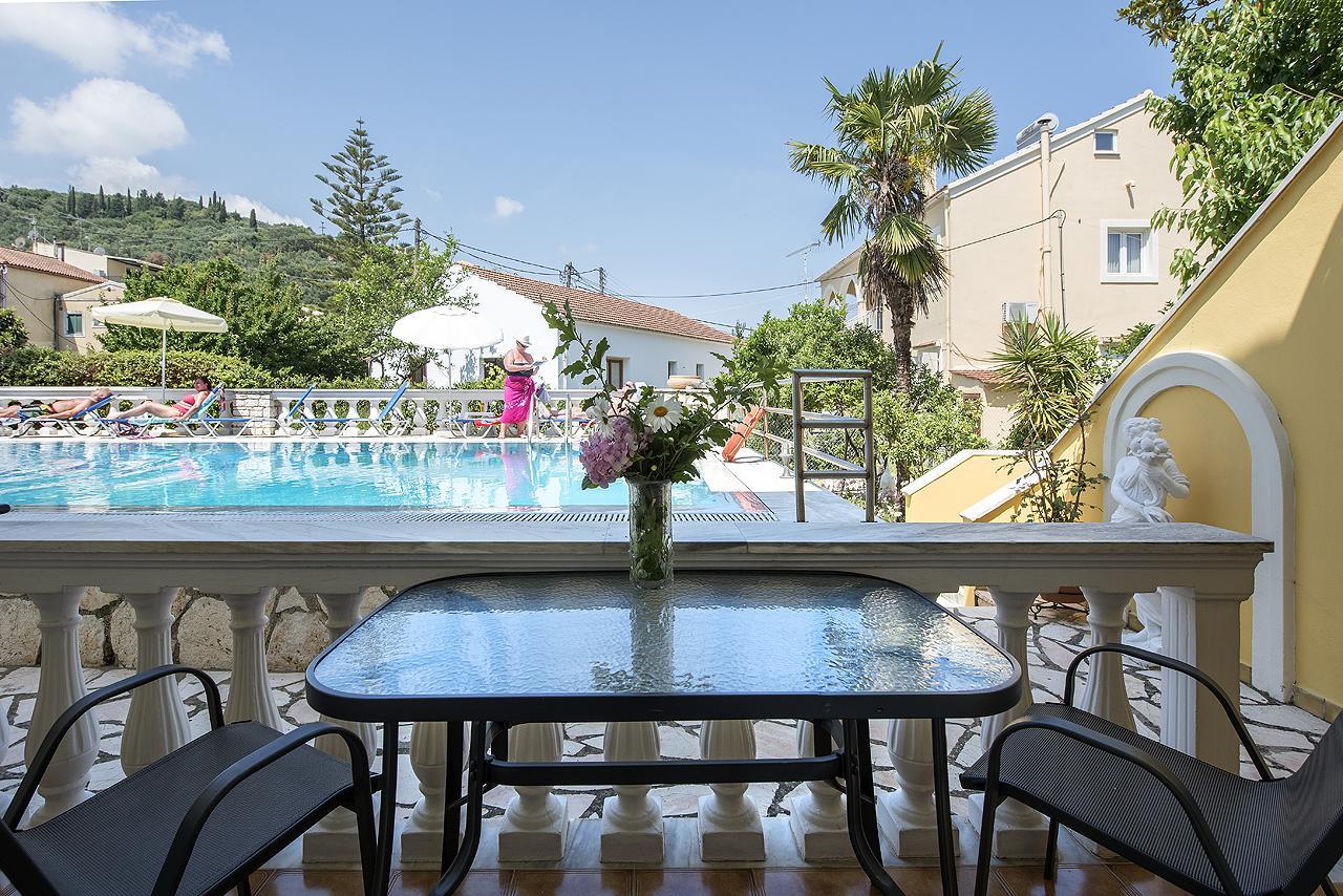 Andreas Pool Complex Lejlighed Kassiopi Eksteriør billede